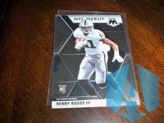 2020 Panini Mosaic HENRY RUGGS III #269 Rookie RC Raiders